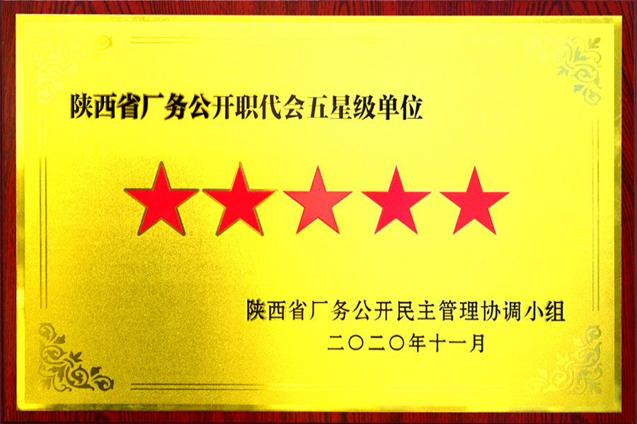 职代会五星级单位